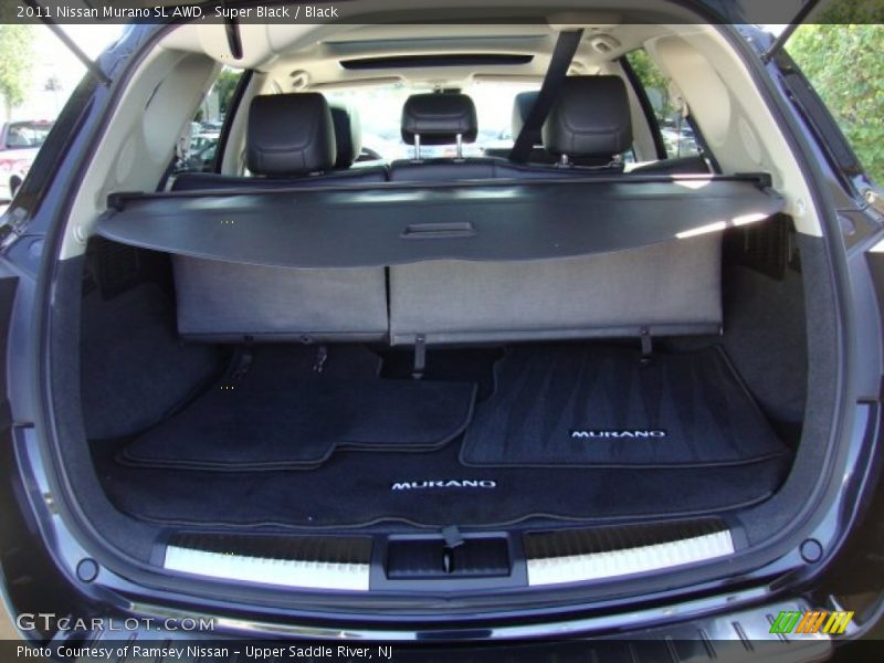 Super Black / Black 2011 Nissan Murano SL AWD