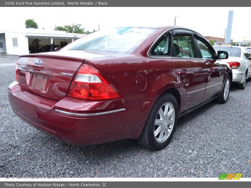 Merlot Metallic / Black 2006 Ford Five Hundred Limited