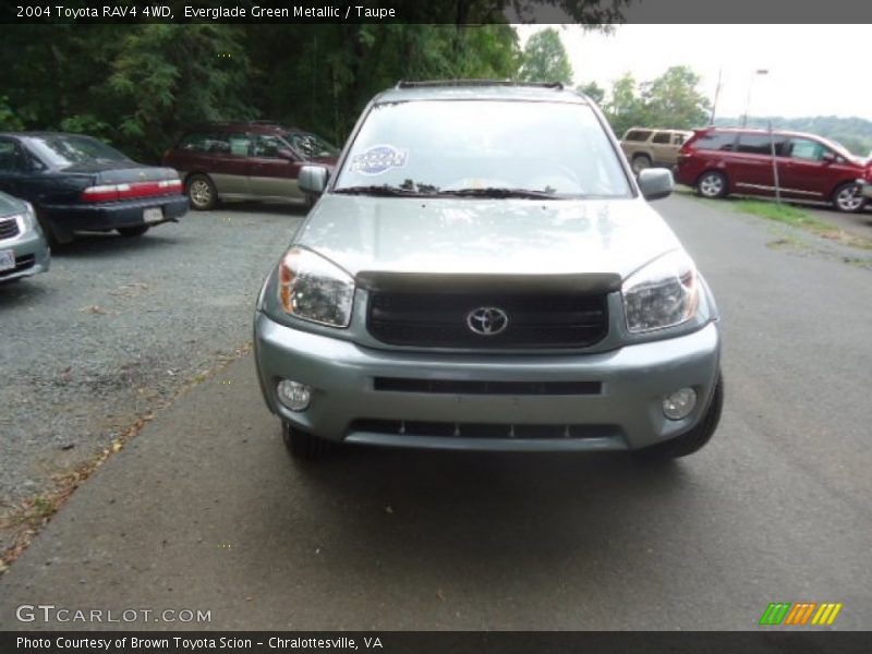 Everglade Green Metallic / Taupe 2004 Toyota RAV4 4WD