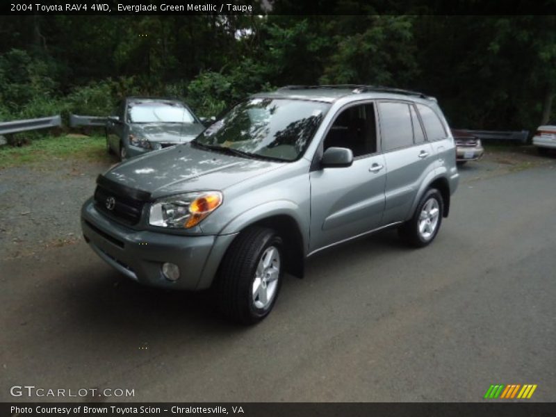 Everglade Green Metallic / Taupe 2004 Toyota RAV4 4WD