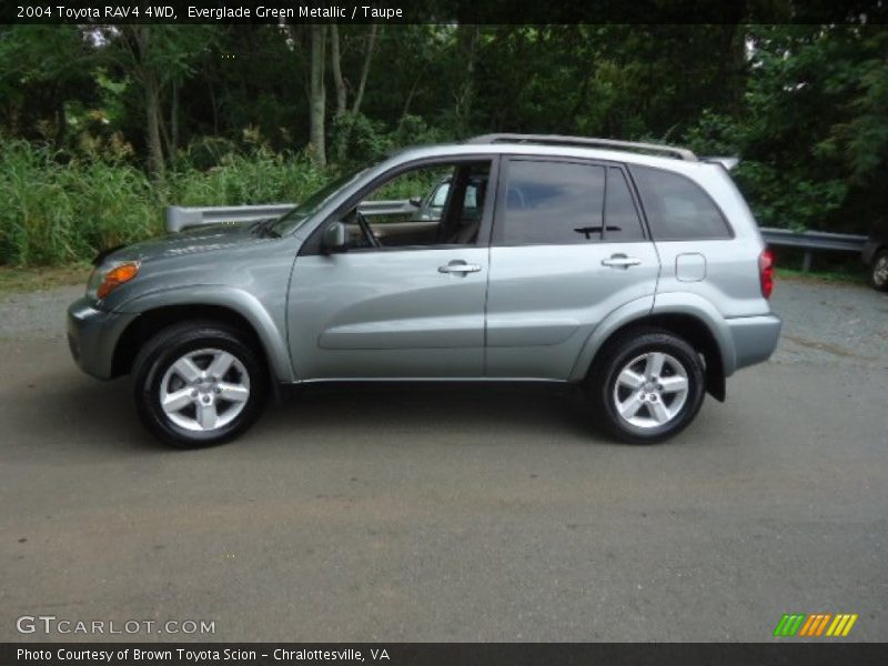 Everglade Green Metallic / Taupe 2004 Toyota RAV4 4WD