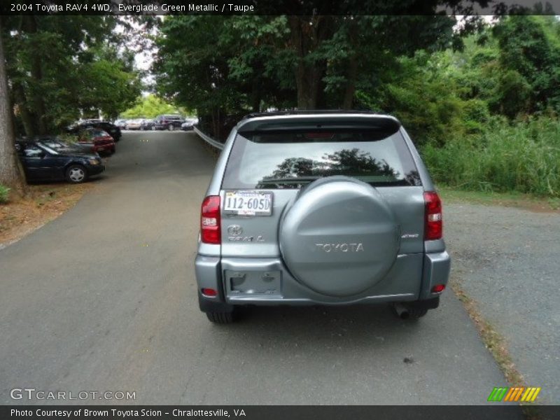 Everglade Green Metallic / Taupe 2004 Toyota RAV4 4WD
