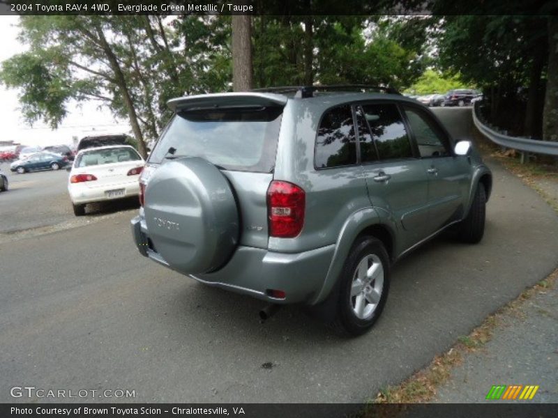 Everglade Green Metallic / Taupe 2004 Toyota RAV4 4WD
