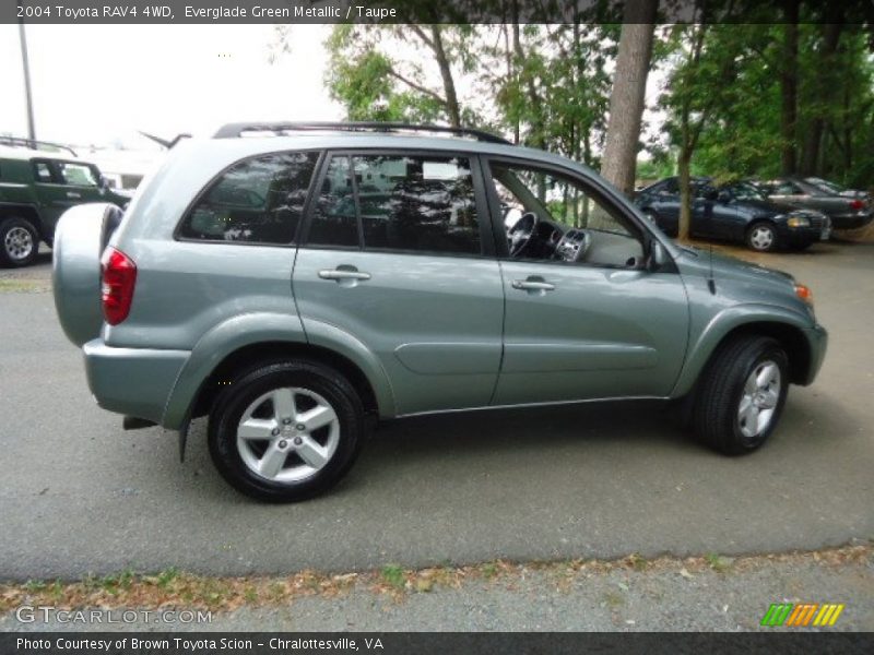 Everglade Green Metallic / Taupe 2004 Toyota RAV4 4WD