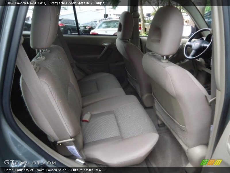 Everglade Green Metallic / Taupe 2004 Toyota RAV4 4WD