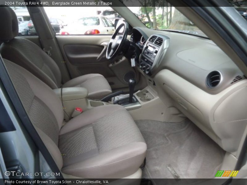 Everglade Green Metallic / Taupe 2004 Toyota RAV4 4WD