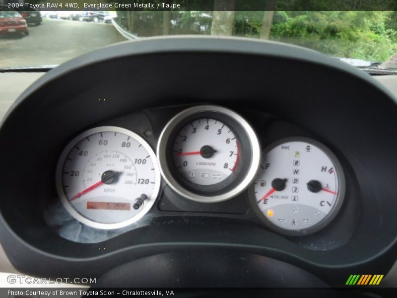 Everglade Green Metallic / Taupe 2004 Toyota RAV4 4WD