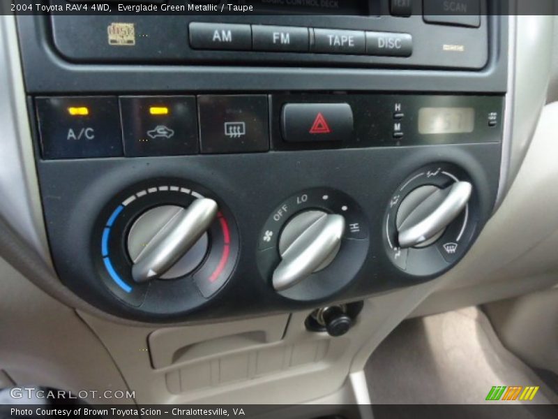 Everglade Green Metallic / Taupe 2004 Toyota RAV4 4WD