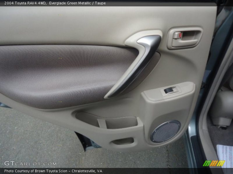 Everglade Green Metallic / Taupe 2004 Toyota RAV4 4WD