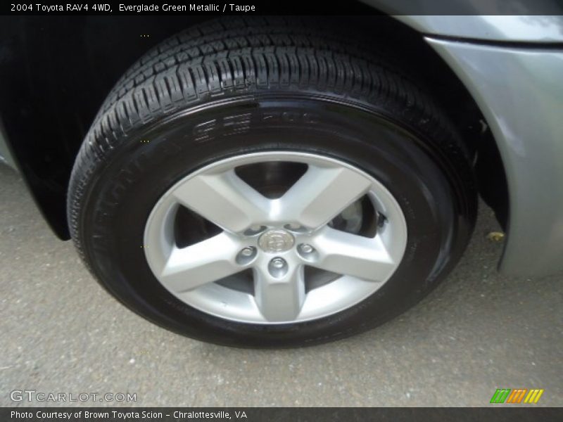 Everglade Green Metallic / Taupe 2004 Toyota RAV4 4WD