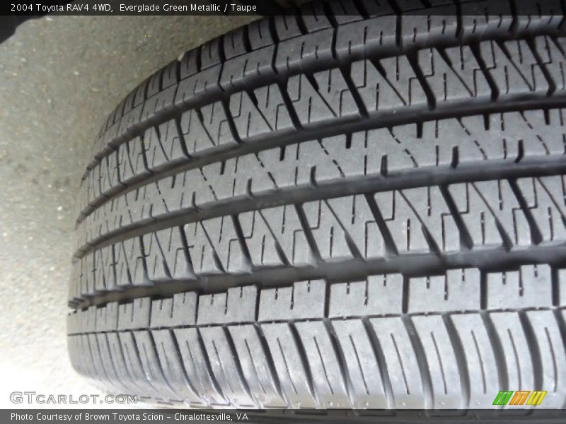 Everglade Green Metallic / Taupe 2004 Toyota RAV4 4WD