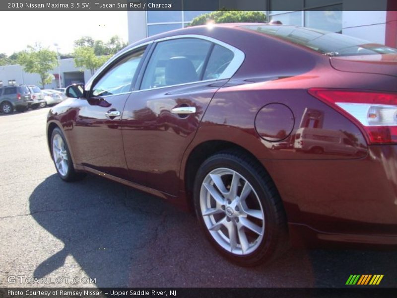 Tuscan Sun Red / Charcoal 2010 Nissan Maxima 3.5 SV