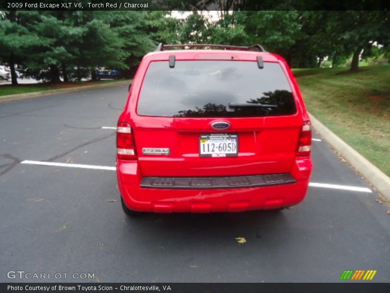 Torch Red / Charcoal 2009 Ford Escape XLT V6