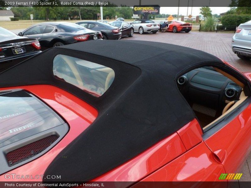 Rosso Corsa (Red) / Beige 2009 Ferrari F430 Spider F1