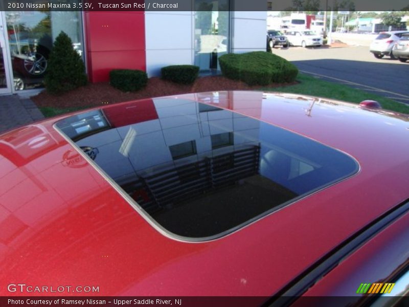 Tuscan Sun Red / Charcoal 2010 Nissan Maxima 3.5 SV