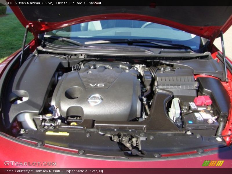 Tuscan Sun Red / Charcoal 2010 Nissan Maxima 3.5 SV