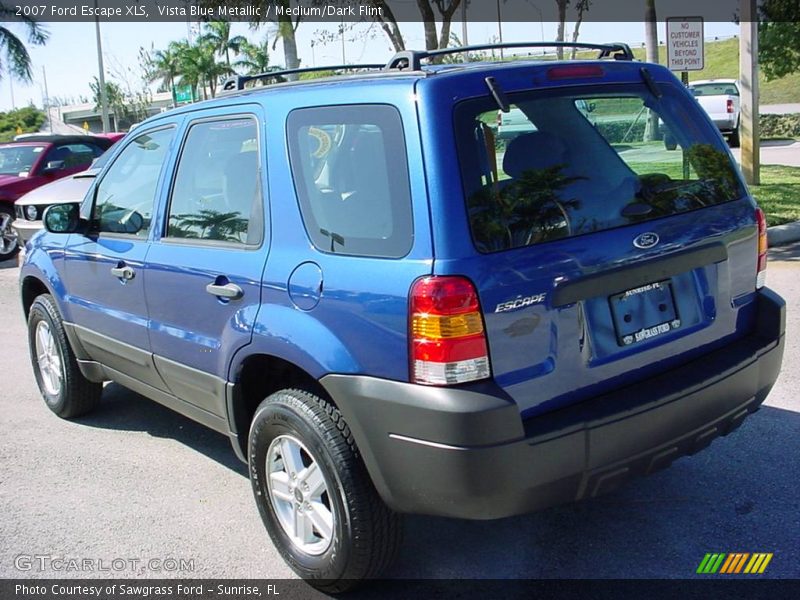 Vista Blue Metallic / Medium/Dark Flint 2007 Ford Escape XLS