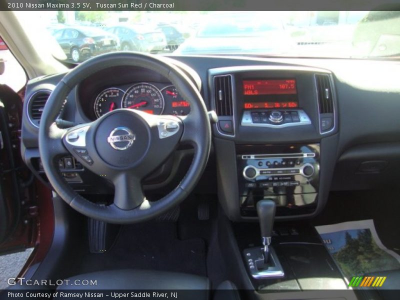 Tuscan Sun Red / Charcoal 2010 Nissan Maxima 3.5 SV