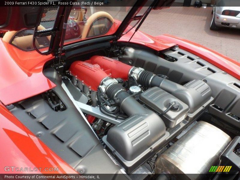  2009 F430 Spider F1 Engine - 4.3 Liter DOHC 32-Valve VVT V8