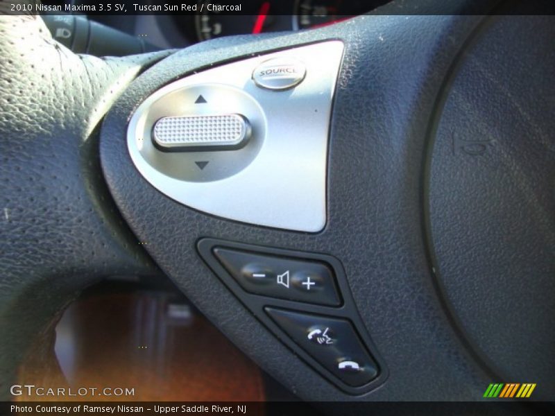Tuscan Sun Red / Charcoal 2010 Nissan Maxima 3.5 SV