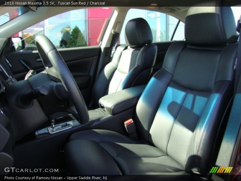 Tuscan Sun Red / Charcoal 2010 Nissan Maxima 3.5 SV