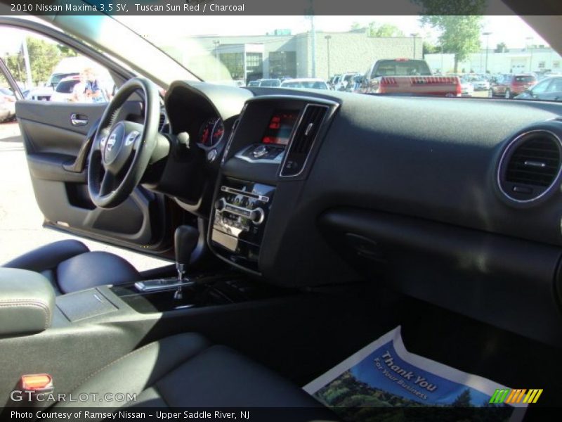 Tuscan Sun Red / Charcoal 2010 Nissan Maxima 3.5 SV