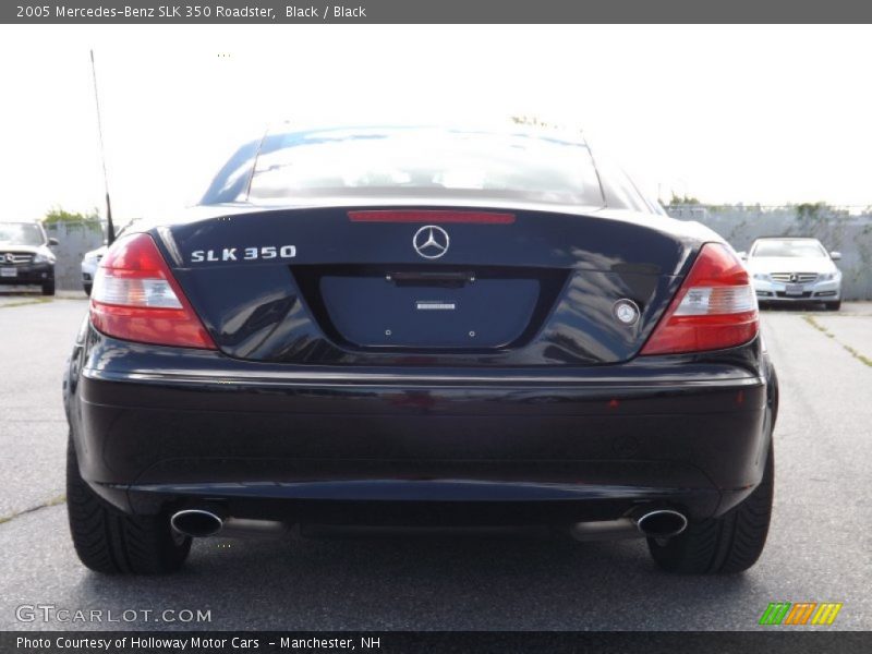 Black / Black 2005 Mercedes-Benz SLK 350 Roadster