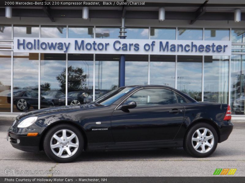 Black / Oyster/Charcoal 2000 Mercedes-Benz SLK 230 Kompressor Roadster