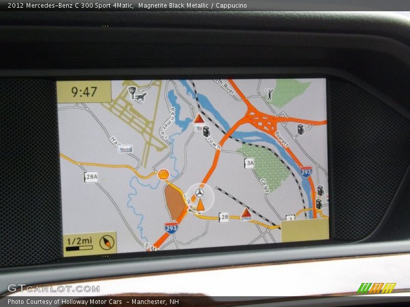 Navigation of 2012 C 300 Sport 4Matic