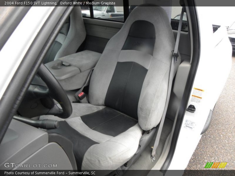 Front Seat of 2004 F150 SVT Lightning