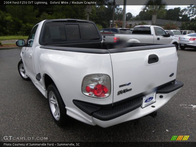 Oxford White / Medium Graphite 2004 Ford F150 SVT Lightning