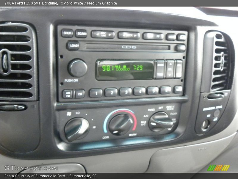 Controls of 2004 F150 SVT Lightning