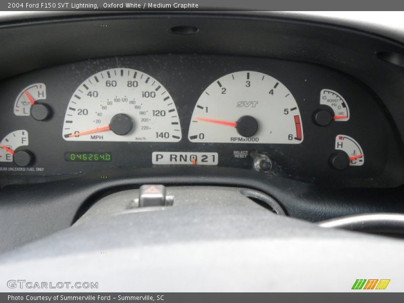  2004 F150 SVT Lightning SVT Lightning Gauges