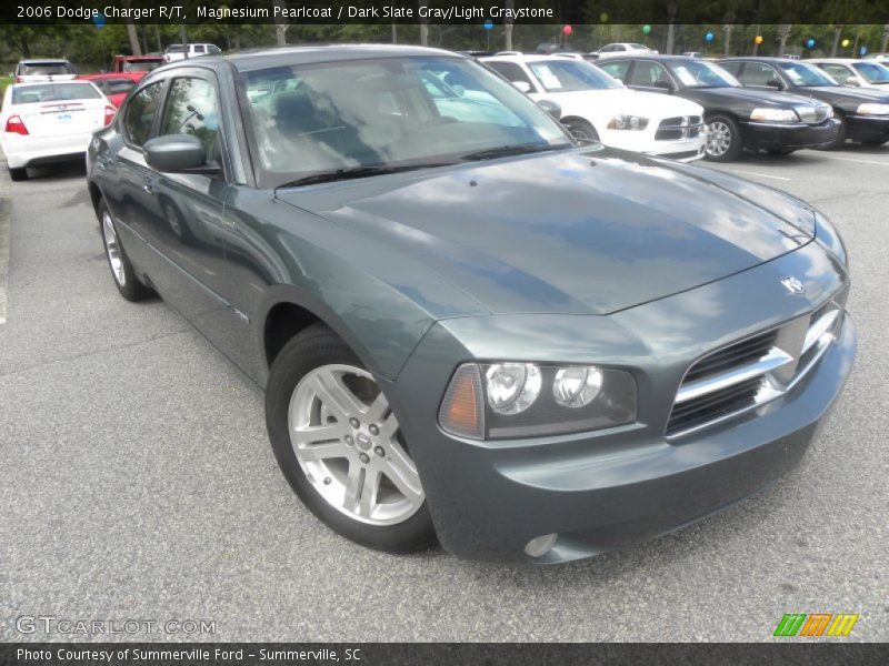 Magnesium Pearlcoat / Dark Slate Gray/Light Graystone 2006 Dodge Charger R/T