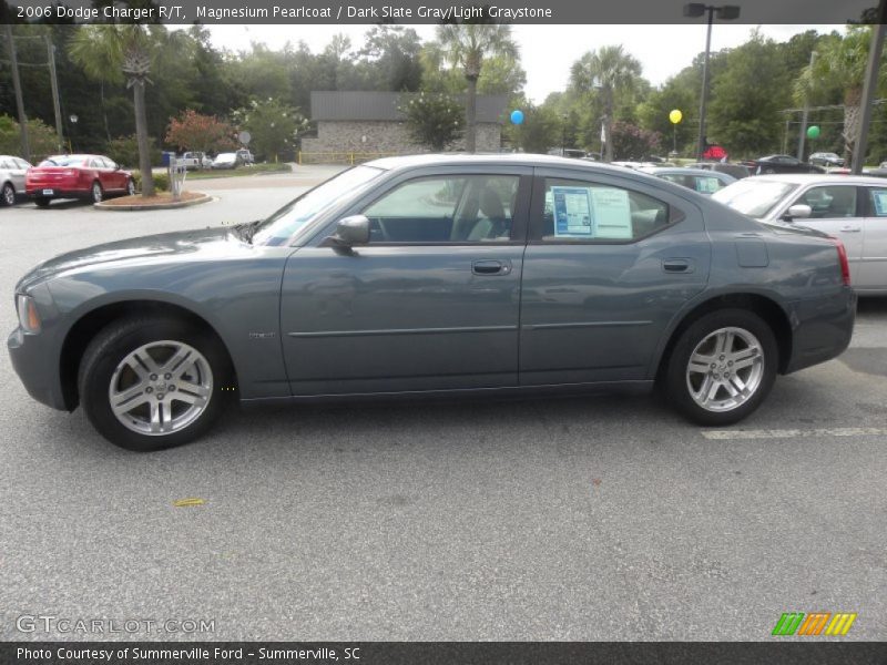 Magnesium Pearlcoat / Dark Slate Gray/Light Graystone 2006 Dodge Charger R/T