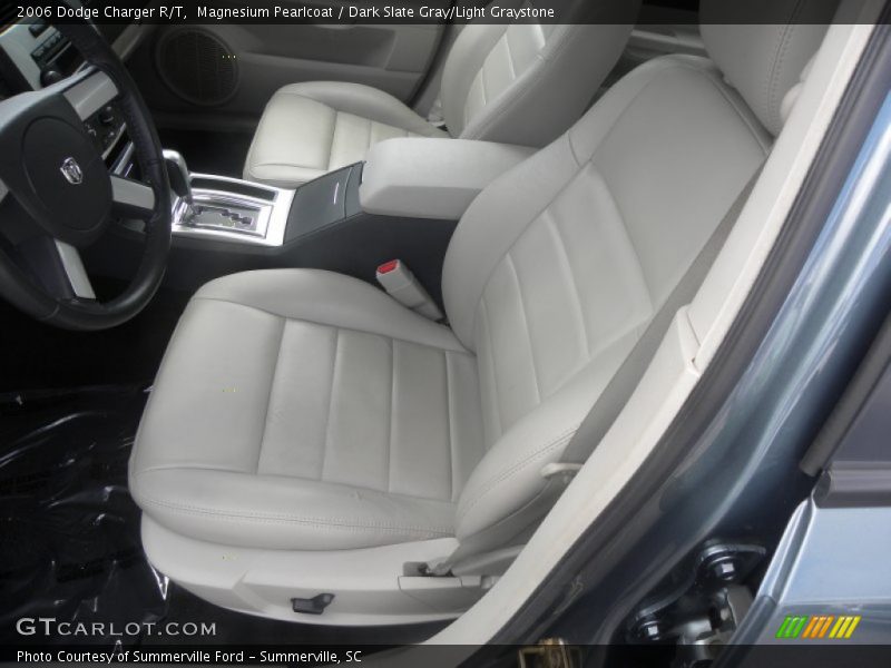 Magnesium Pearlcoat / Dark Slate Gray/Light Graystone 2006 Dodge Charger R/T