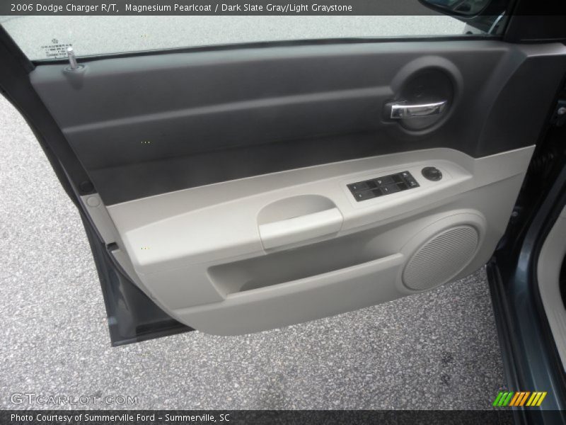 Magnesium Pearlcoat / Dark Slate Gray/Light Graystone 2006 Dodge Charger R/T
