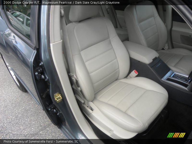 Magnesium Pearlcoat / Dark Slate Gray/Light Graystone 2006 Dodge Charger R/T