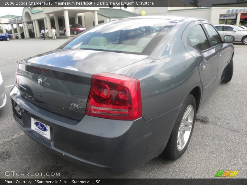 Magnesium Pearlcoat / Dark Slate Gray/Light Graystone 2006 Dodge Charger R/T