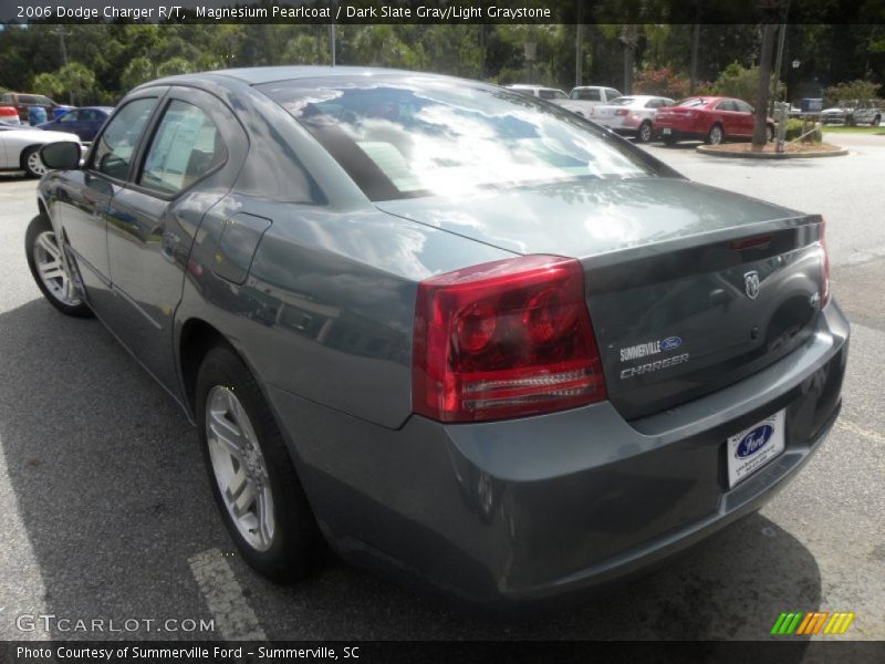 Magnesium Pearlcoat / Dark Slate Gray/Light Graystone 2006 Dodge Charger R/T