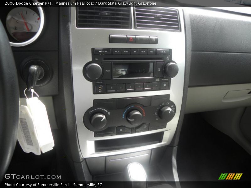 Magnesium Pearlcoat / Dark Slate Gray/Light Graystone 2006 Dodge Charger R/T