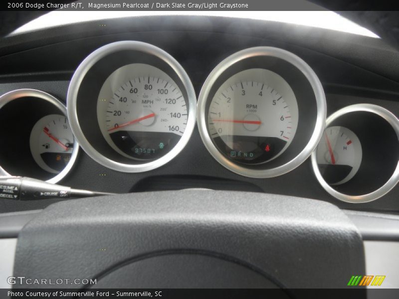 Magnesium Pearlcoat / Dark Slate Gray/Light Graystone 2006 Dodge Charger R/T