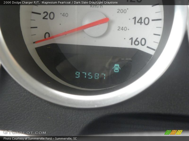 Magnesium Pearlcoat / Dark Slate Gray/Light Graystone 2006 Dodge Charger R/T