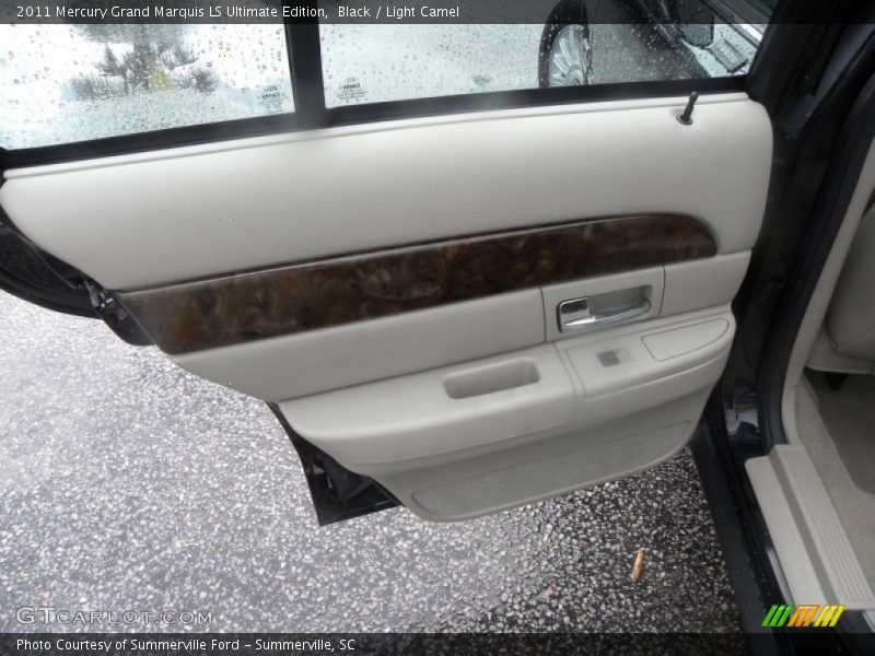 Black / Light Camel 2011 Mercury Grand Marquis LS Ultimate Edition