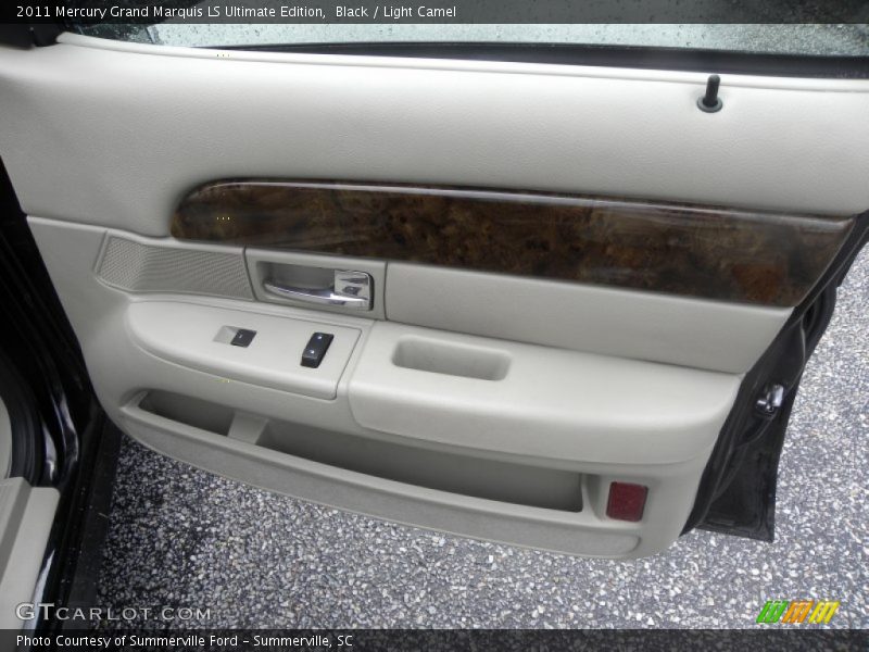 Black / Light Camel 2011 Mercury Grand Marquis LS Ultimate Edition