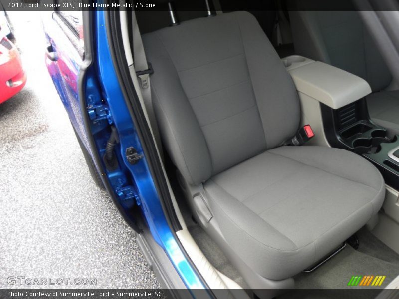 Blue Flame Metallic / Stone 2012 Ford Escape XLS