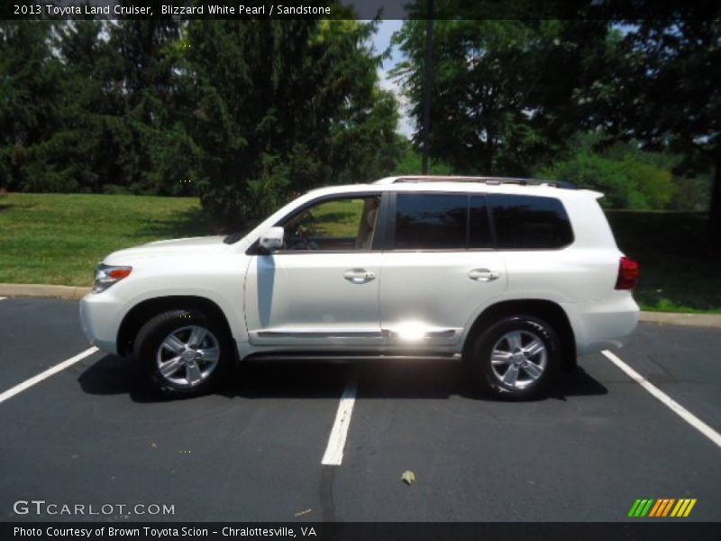  2013 Land Cruiser  Blizzard White Pearl