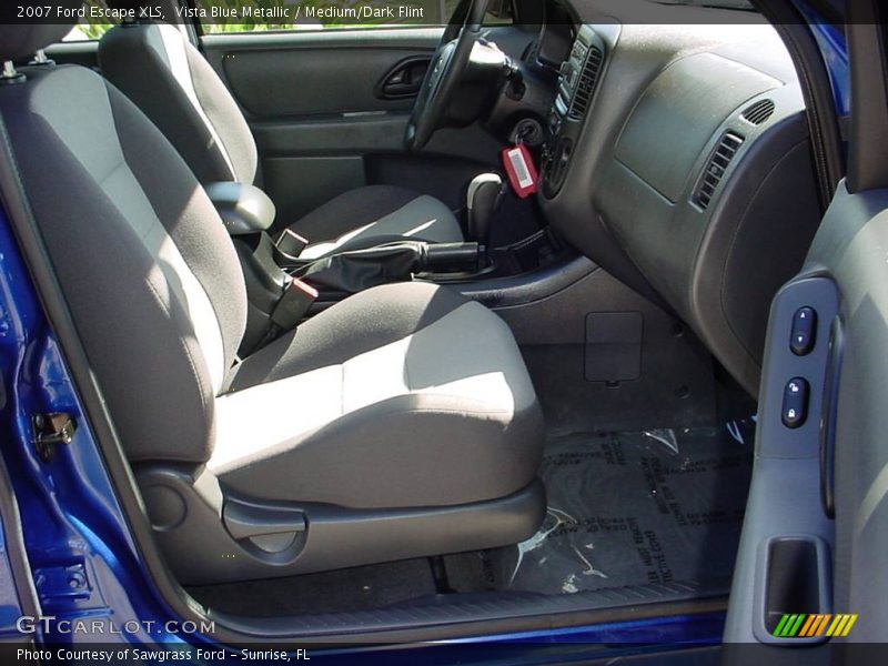 Vista Blue Metallic / Medium/Dark Flint 2007 Ford Escape XLS