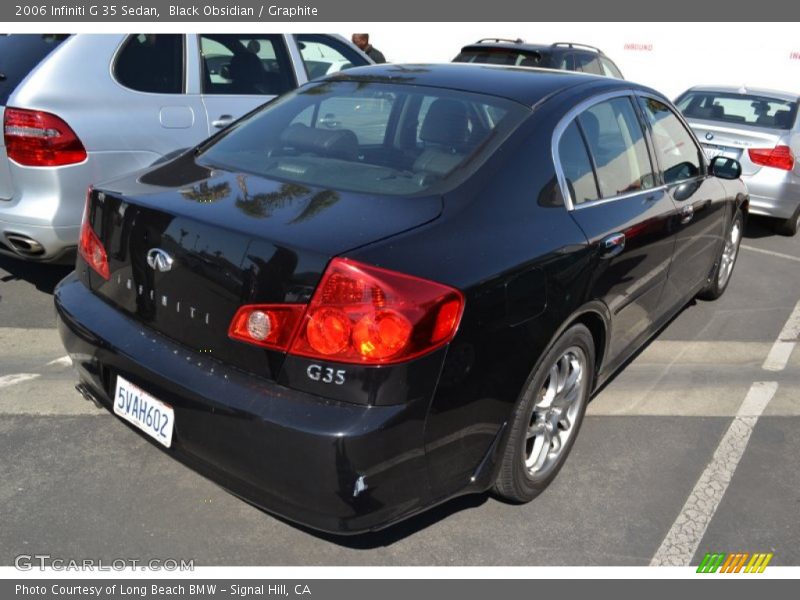 Black Obsidian / Graphite 2006 Infiniti G 35 Sedan