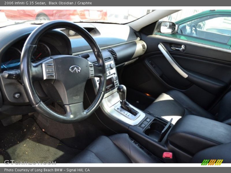 Black Obsidian / Graphite 2006 Infiniti G 35 Sedan